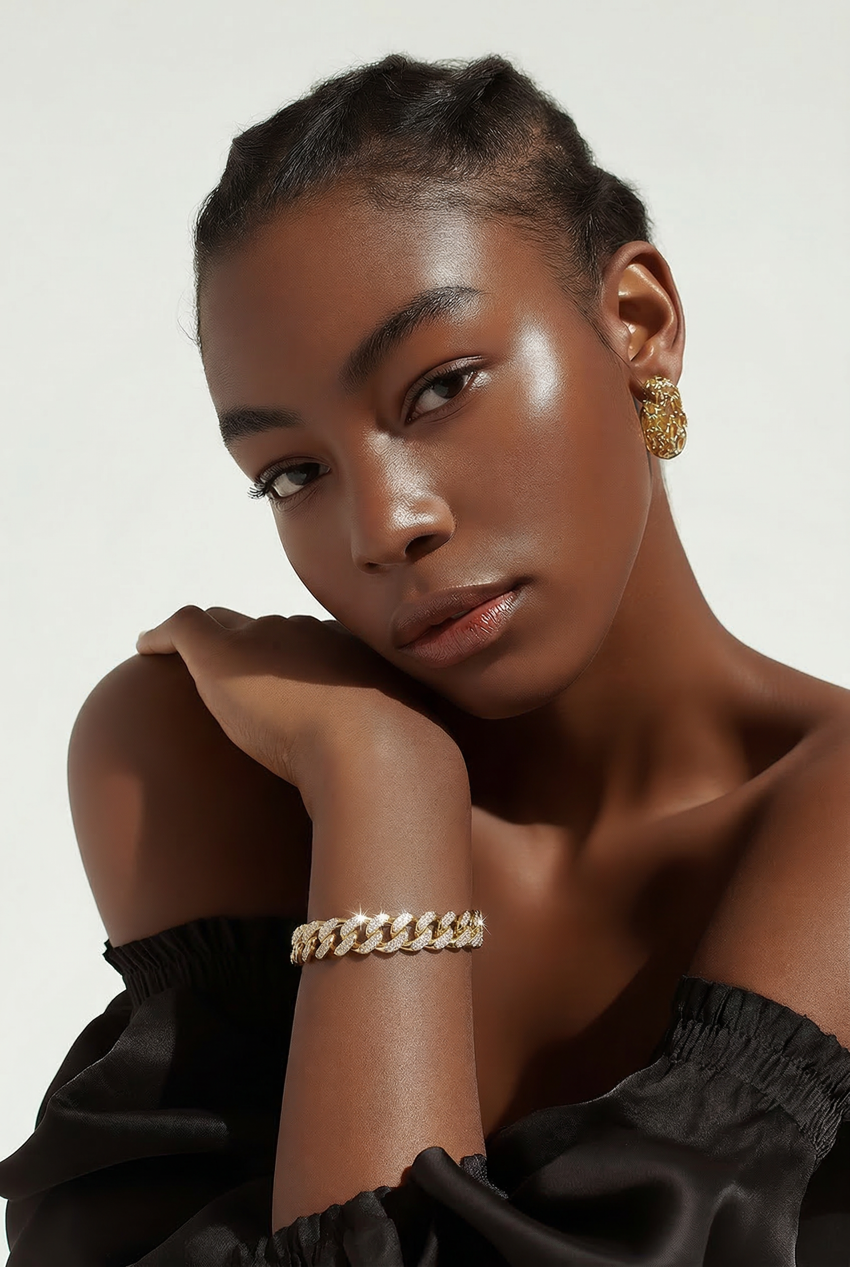 18k Gold filled Cuban chain bracelet