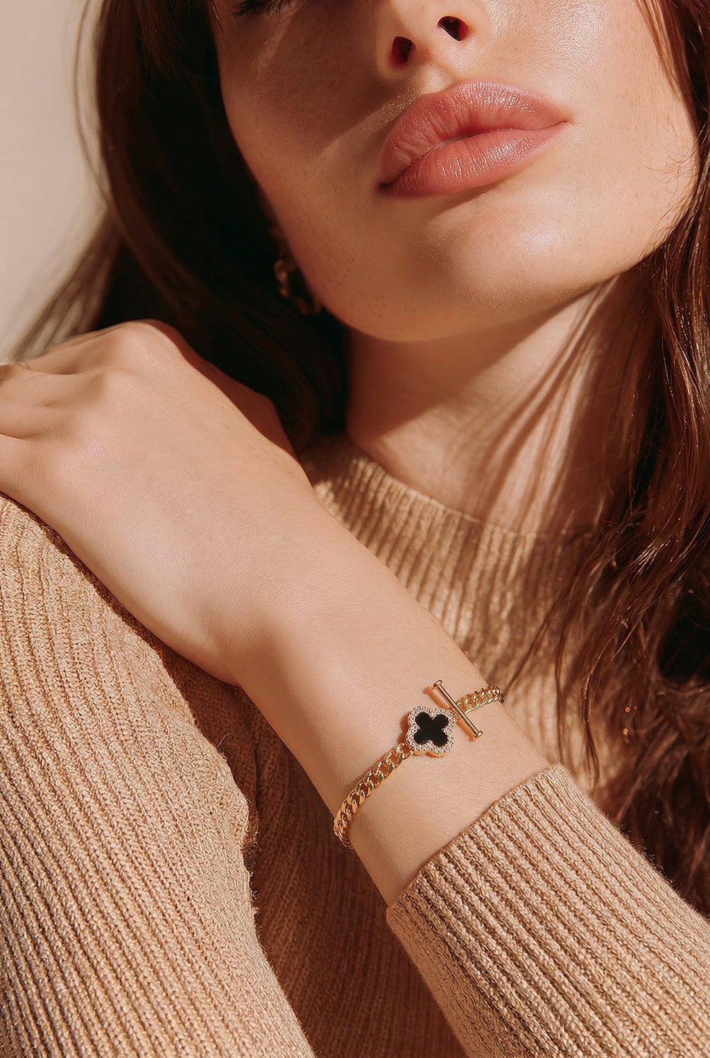 Mini clover bracelet