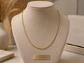 Gold finish Rope chain