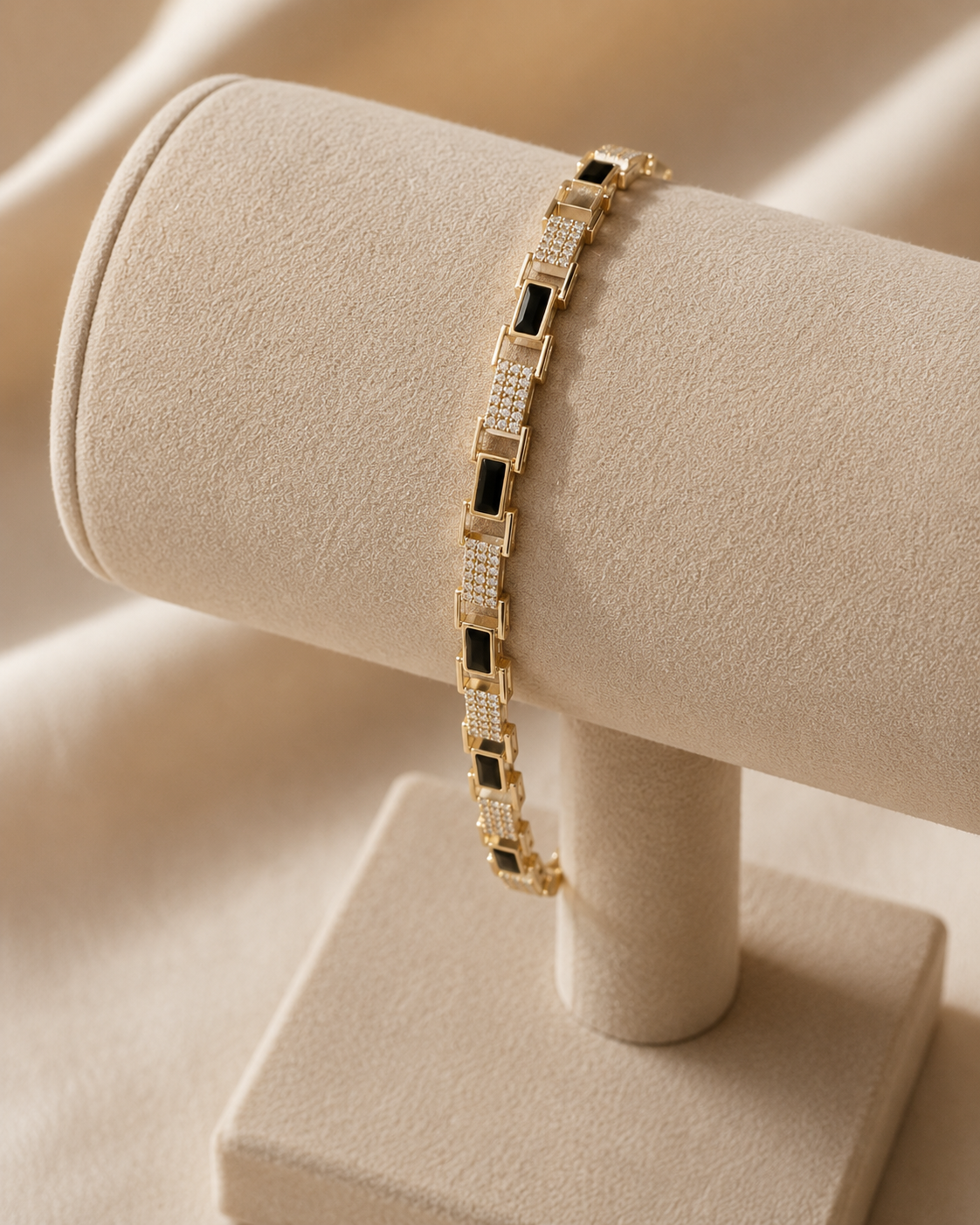 14K Gold finish bracelet