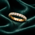 925 Sterling Silver Eternity Bang